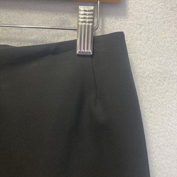 Vintage 90s Chaiken and Capone Black Pencil Skirt Womens 4 Stretch Knee USA - Picture 8 of 14